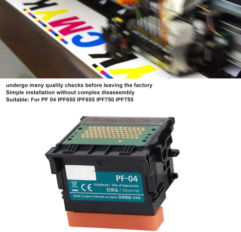 كلاراكو رأس طابعة كلاركو PF-04 متوافق مع رأس الطباعة IPF650 IPF655 IPF750 IPF755 رأس الطباعة، رأس الطباعة PF-04، خراطيش حبر طابعة نفث الحبر البديلة - Image 3
