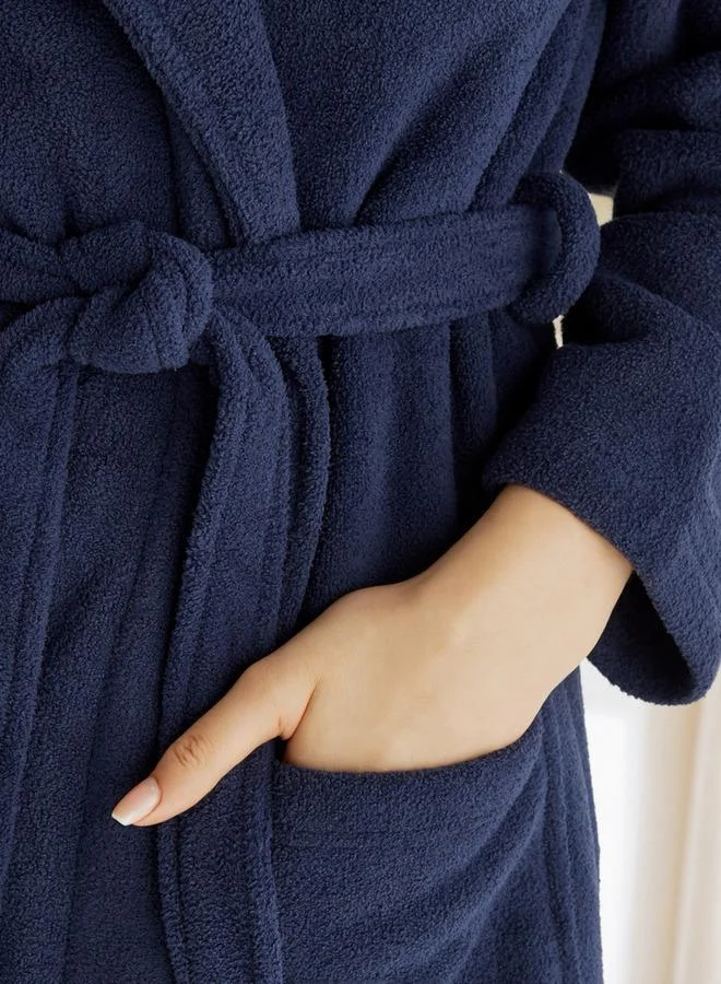 Splash FAV Plush Night Robe with Pockets