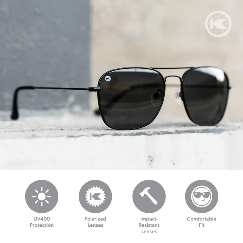 Knockaround Mount Evans Polarized Aviator Sunglasses for Men & Women - UV400 Protection - Image 2