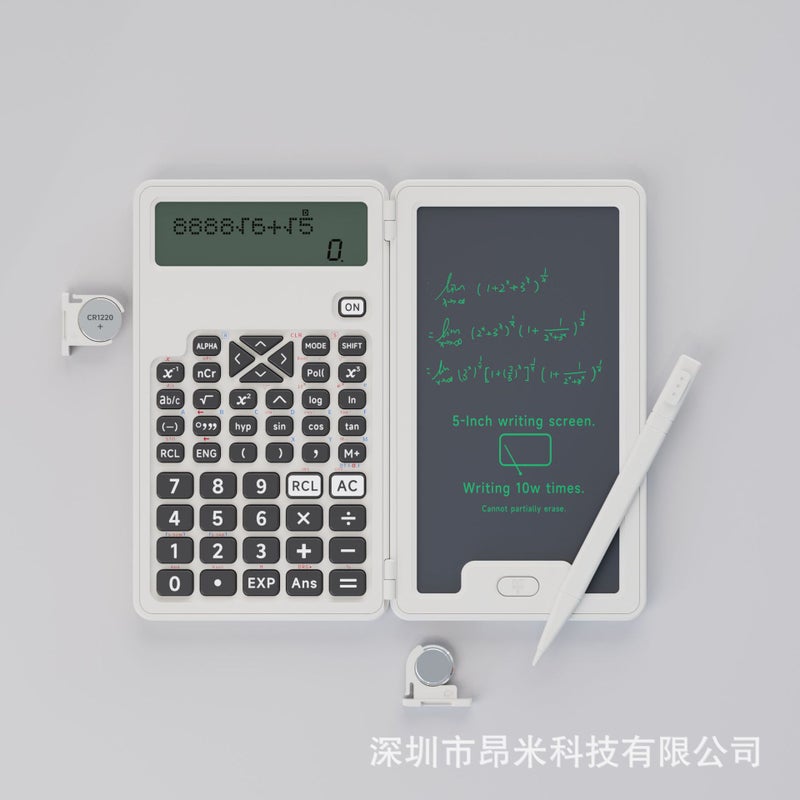 Calculator Selling Handwriting Pad Learning Office Folding Lcd Calculator Function Science Manufacturer Direct Supply - Image 4