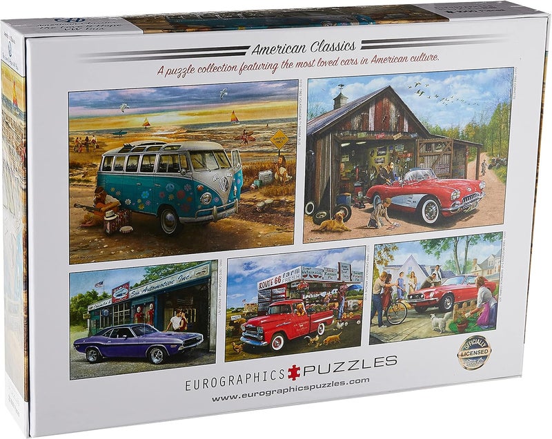 eurographics VW Love  Hope Bus 1000pc Puzzle - Image 2