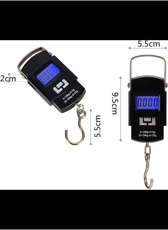 Generic - Portable Luggage Scale 50kg Electronic Digital - Image 1