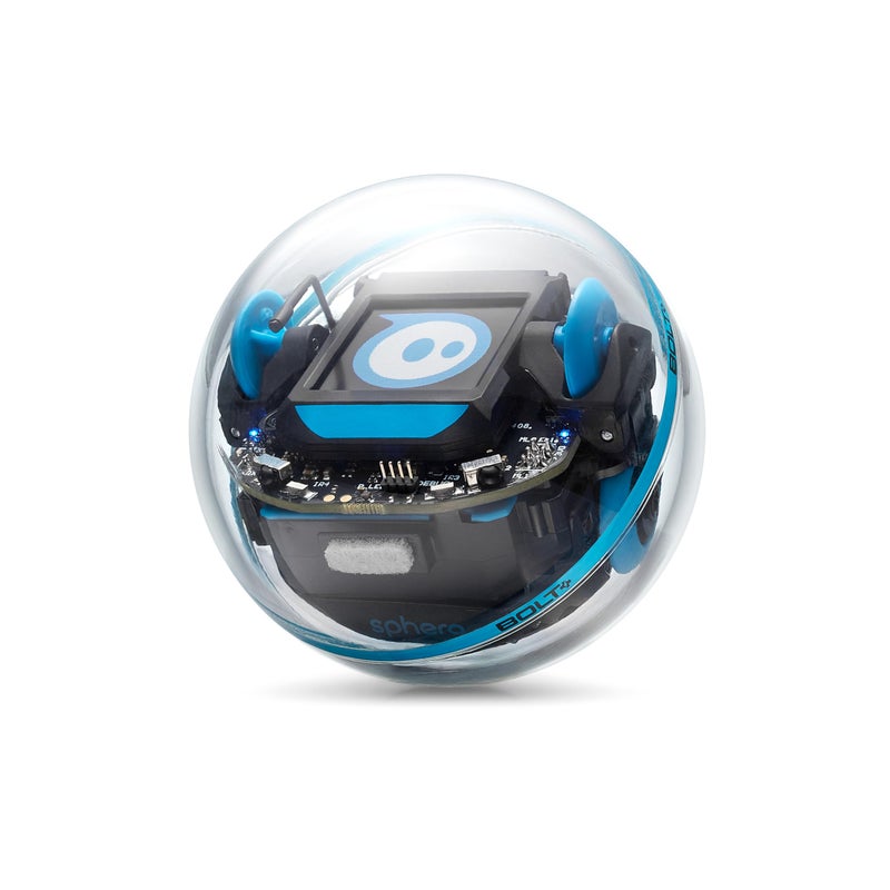 Sphero Bolt Coding Robot Program with Draw Blocks Python Javascript Animated LCD Screen Ages 8 Durable Qi Charging Waterproof - Image 2