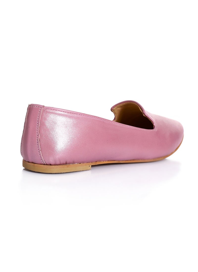 Mr.joe Espadrilles Toecap Slip On Leather Flats For Women  - Image 2