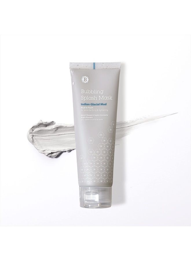 Blithe Bubbling Splash Mask Pore Care for Face - Indian Healing Clay Mask Mud for Pore Tightening & Blackhead Remover, Korean Face Mask Skin Care for Oily Skin & Pimple 4 Fl Oz - Image 1