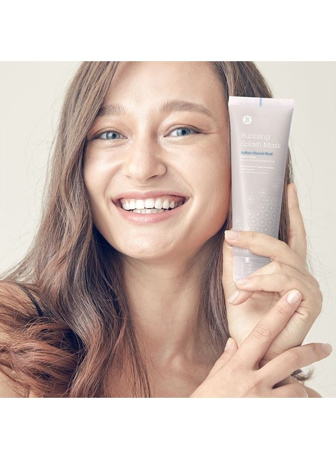 Blithe Bubbling Splash Mask Pore Care for Face - Indian Healing Clay Mask Mud for Pore Tightening & Blackhead Remover, Korean Face Mask Skin Care for Oily Skin & Pimple 4 Fl Oz - Image 5