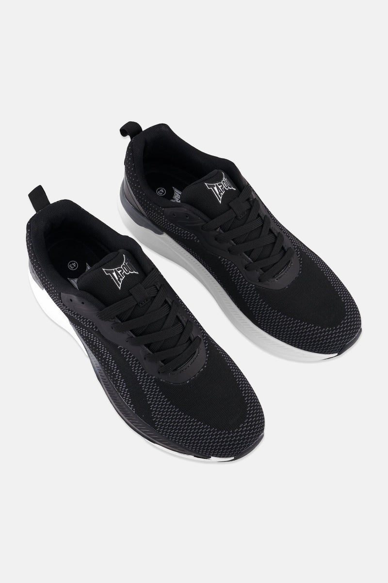 TapouT Men Lace Up Outdoor Shoes, Black - Image 4