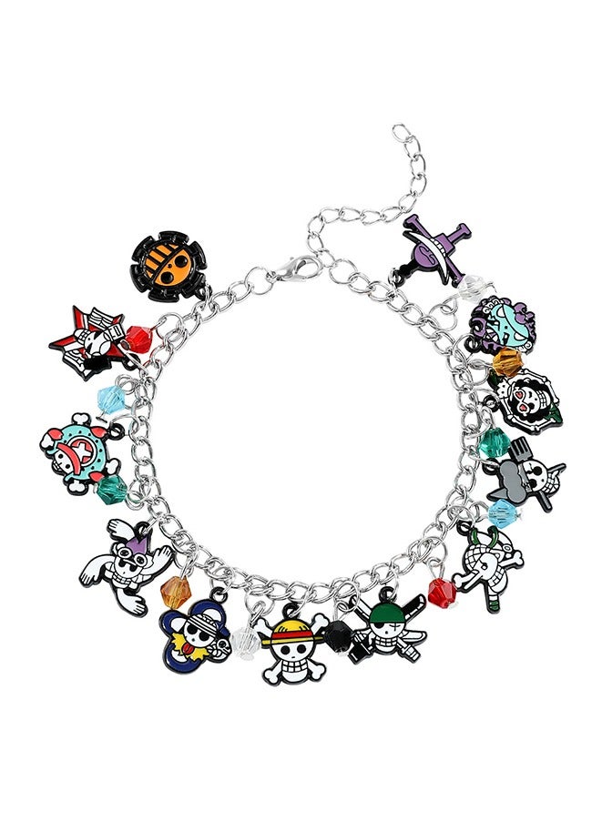 ONE PIECE Alloy DIY Bracelet Cartoon fun Pendant Holiday Gifts  - Image 1