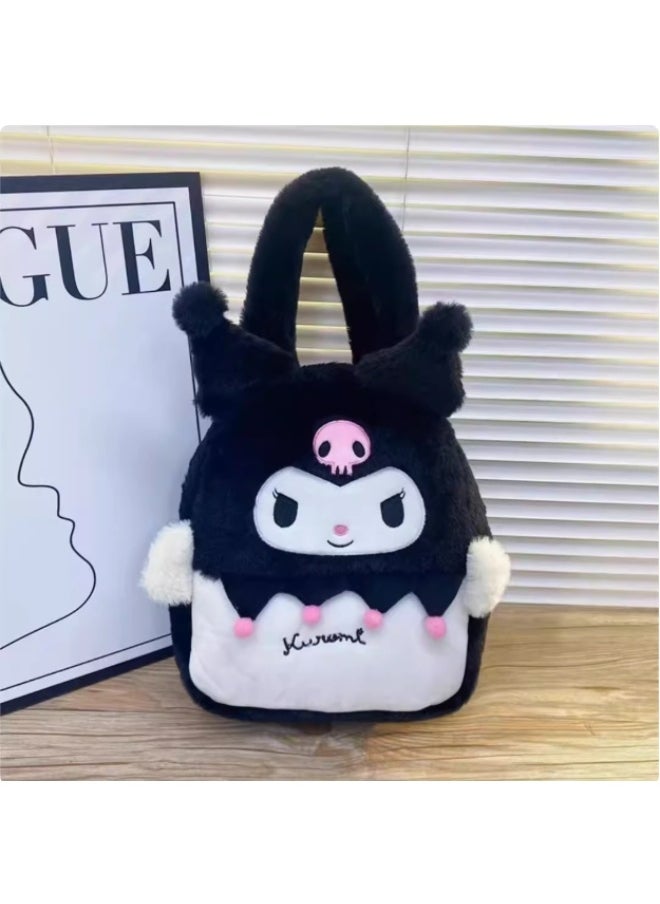 Sanrio Sanrio Kuromi Character Handbag for Little Girls – Cute & Stylish Purse with Spacious Interior  - Image 3
