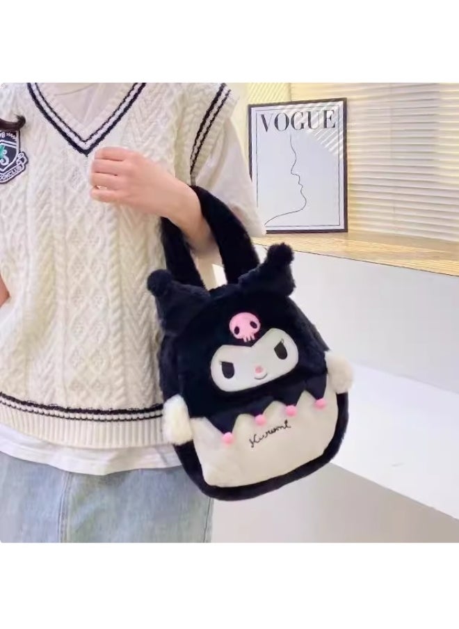 Sanrio Sanrio Kuromi Character Handbag for Little Girls – Cute & Stylish Purse with Spacious Interior  - Image 2