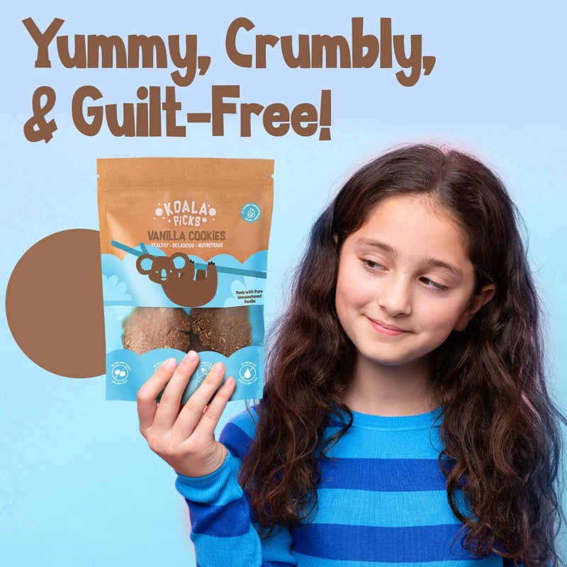 Koala Picks Vanilla Cookies – 8 pcs/pack – Delicious Vanilla-Flavored Cookies Made from All-Natural Ingredients, Perfect for Snacking and Sharing, Free from Artificial Flavors and Preservatives - Image 5