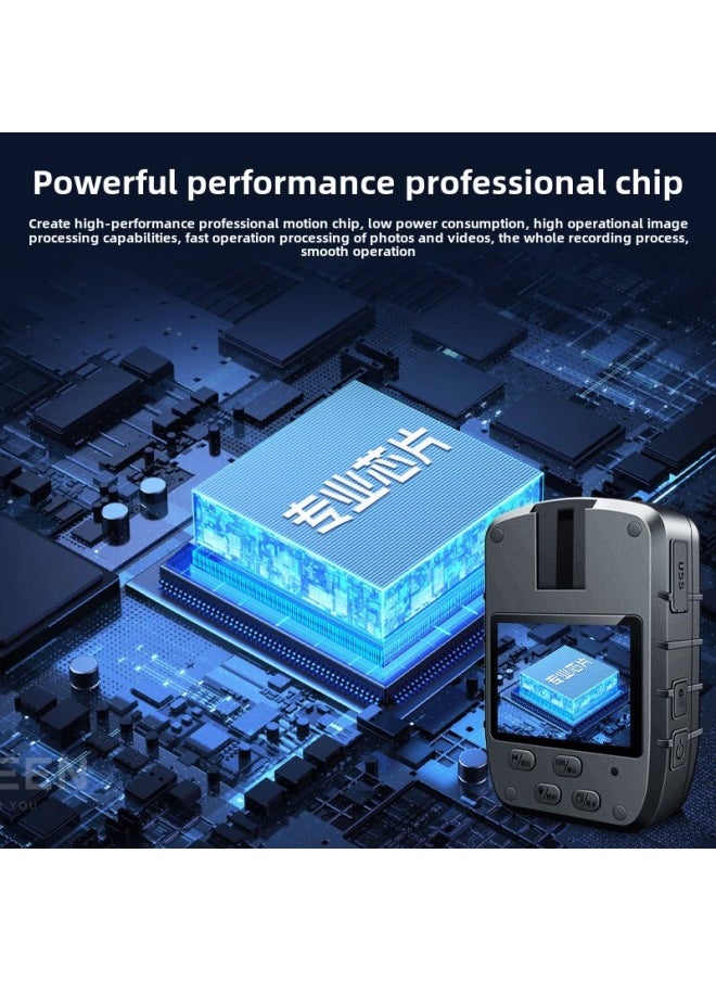Generic Law Enforcement No.1 DSJ-C8 Law Enforcement Recorder 1296P HD Night Vision Video Motion Camera Recorder-Body Color:12-hour Battery Life Gps Version (64g)  - Image 3