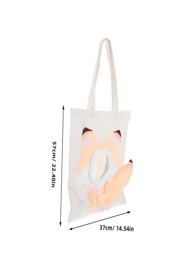 VICASKY Pet Carrier Purse Bag for Small Dogs and Cats Multifunctional Sling and Hand Carry Bag with Adorable Fox Design Capacity for Travel and Outdoor Adventures - Image 2