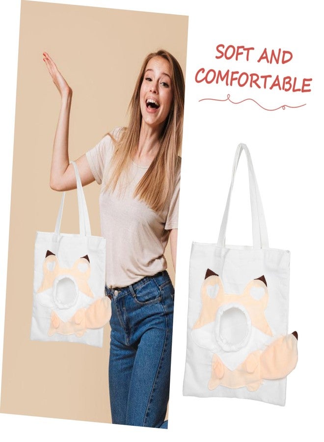 VICASKY Pet Carrier Purse Bag for Small Dogs and Cats Multifunctional Sling and Hand Carry Bag with Adorable Fox Design Capacity for Travel and Outdoor Adventures - Image 3