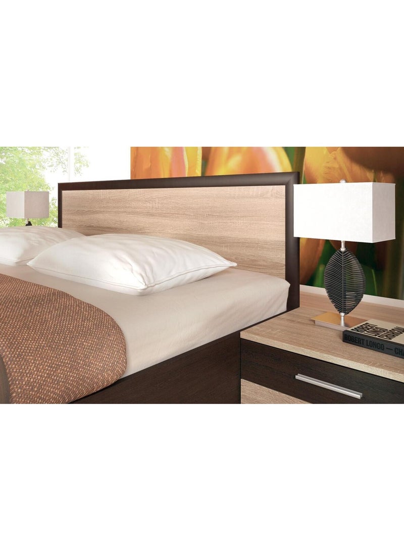 Malazhouse Brown Master Bedroom 4 pieces - MZBDR005 – 200L x 120H x 120W - Image 4