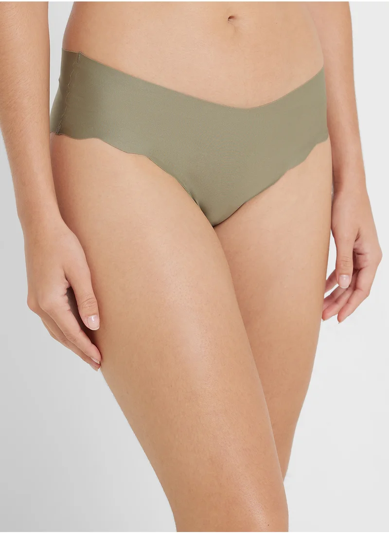 Ginger 3 Pack Bikini Brief With Lace Trim