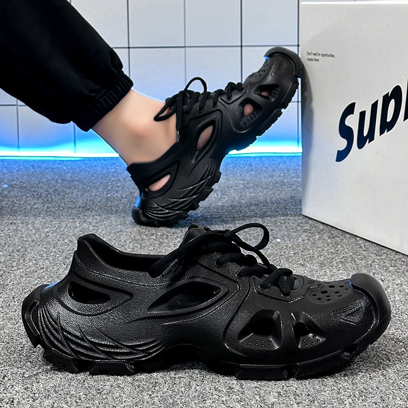 Coconut Hole Shoes Men''s Outdoor Sports Slippers Summer Outdoor Teenagers Tracing Creek Wading Beach Sandals - Image 5