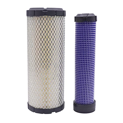 BOLEWIN Outer Inner Air Filter Kit TA04093230 TA04093220Compatible with Kubota L2800DTHST L3130 2WD L3240 24WDL3400DTHSTL2900DTReplaces Donaldson P821575 P822858Kawasaki 110137020 110137019 - Image 1