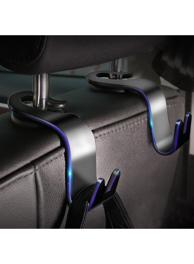 Generic Universal Car Headrest Back Seat Hook 2Pcs Seat Hanger Vehicle Organizer Holder  - Image 1