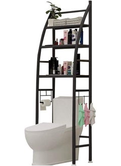 3-Tier Toilet Storage Rack Black - pzsku/ZFFE474A222263457B968Z/45/_/1675344047/71cce2b2-5e61-4bc0-b002-9d00cae8da04