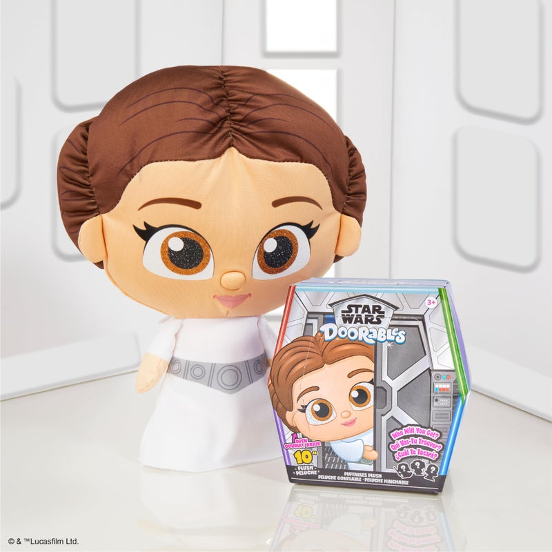 Just Play Star Warsâ„¢ Doorables Puffables Plush â€“ Star Wars: A New Hopeâ„¢, 10-inch Collectible Plush, Styles May Vary, Holiday Stocking Stuffers, Gifts, Presents, Kids Toys for Ages 3 Up by Just Play - Image 5