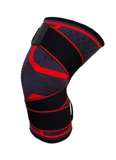 Knee Support Brace Adjustable Sleeves Knee Stabilizer Exercise and Workout for Running (Single Pack)