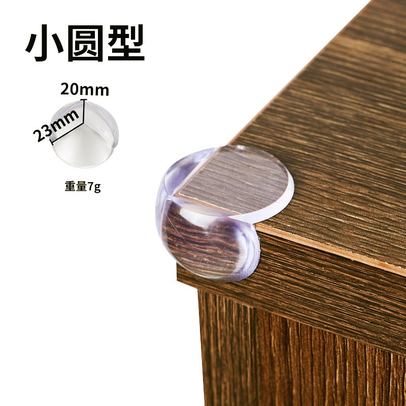 Transparent Silicone Baby Safety Corner Guards Small ball type 3*3*2.5cm Small ball type 3*3*2.5cm