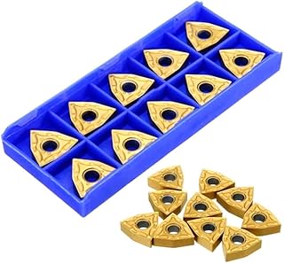BestParts BestParts 10pcs WNMG080404-MA Carbide Turning Indexable Inserts, WNMG431 Carbide Inserts for MWLNR1616H08 /  - Image 1