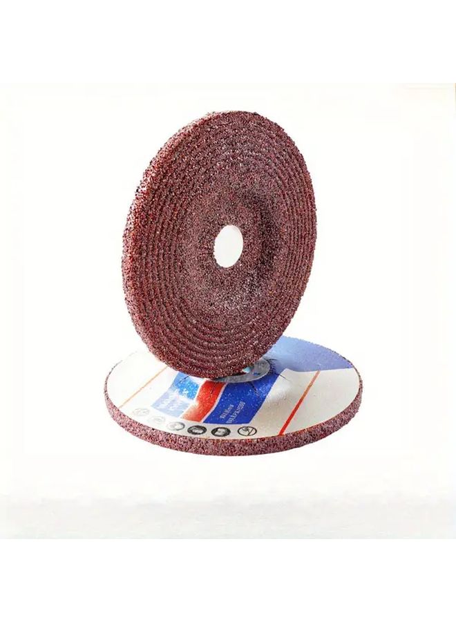 25Pcs 100mm Angle Grinder Polishing Wheel 100x6x16mm Medium Grit For Metal Grinding Rust Removal - Image 1