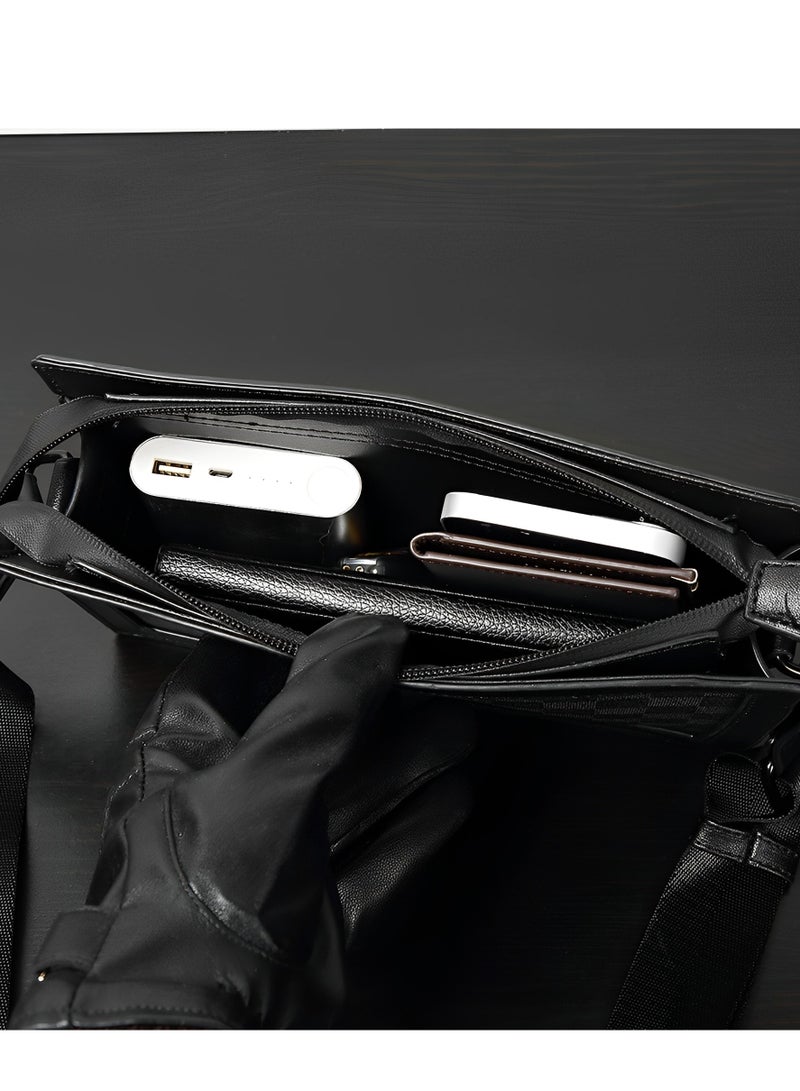 Sling Crossbody Bag Small Shoulder Backpack for Men Waterproof Slim Chest Bags Casual Daypack for Travel Cycling - Image 2