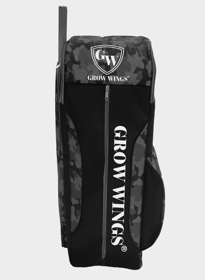 Grow wings New Cricket Kit Bag with Heavy Padded Kit Bag Attractive Design Kit for Cricketer (Olive) - Image 5