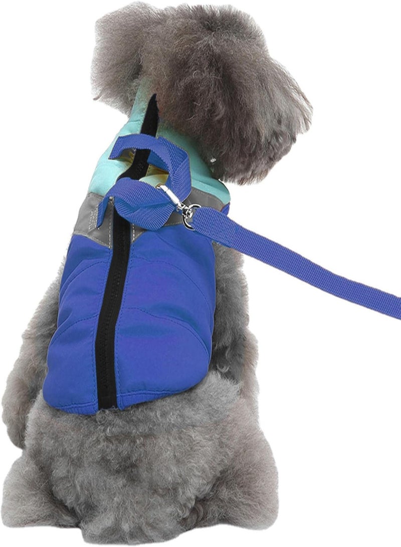 GGOOT Winter Dog Coats - Warm Zip Up Dog Bomber Vest with Dual D Leash | Pet Winter Clothes for Small Medium Large Dogs for Everyday Use - Image 1