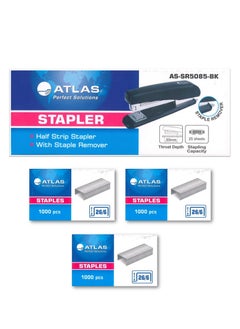 ATLAS Desktop Stapler With 3 Pack of Pins  - Image 1