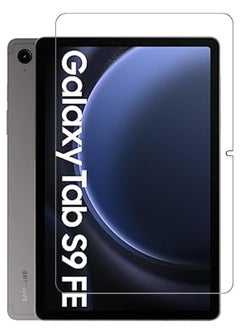 NAFCO Samsung Galaxy Tab S9Fe 10.9 inch Tempered Glass Screen Protector – High Transparency, Delicate Touch, Anti-Explosion, Smooth Arc Edges, Easy Installation, Screen Protector for Samsung Galaxy Tab S9Fe 10.9 inch  - Image 1