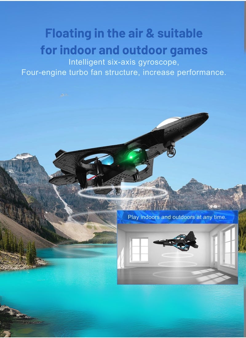 RC Jet Fighter Toy Drone L0712 – Remote Control Airplane Toy with LED Lights & USB Charging | High-Speed RC Plane Toy for Kids & Adults | Easy to Fly, Durable, and Fun for All Ages  - Image 3