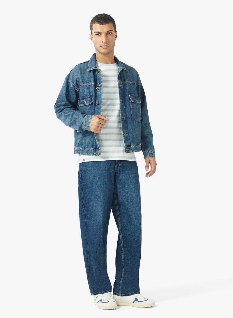 Ben Sherman Striped Crew Neck T-Shirt - Image 4