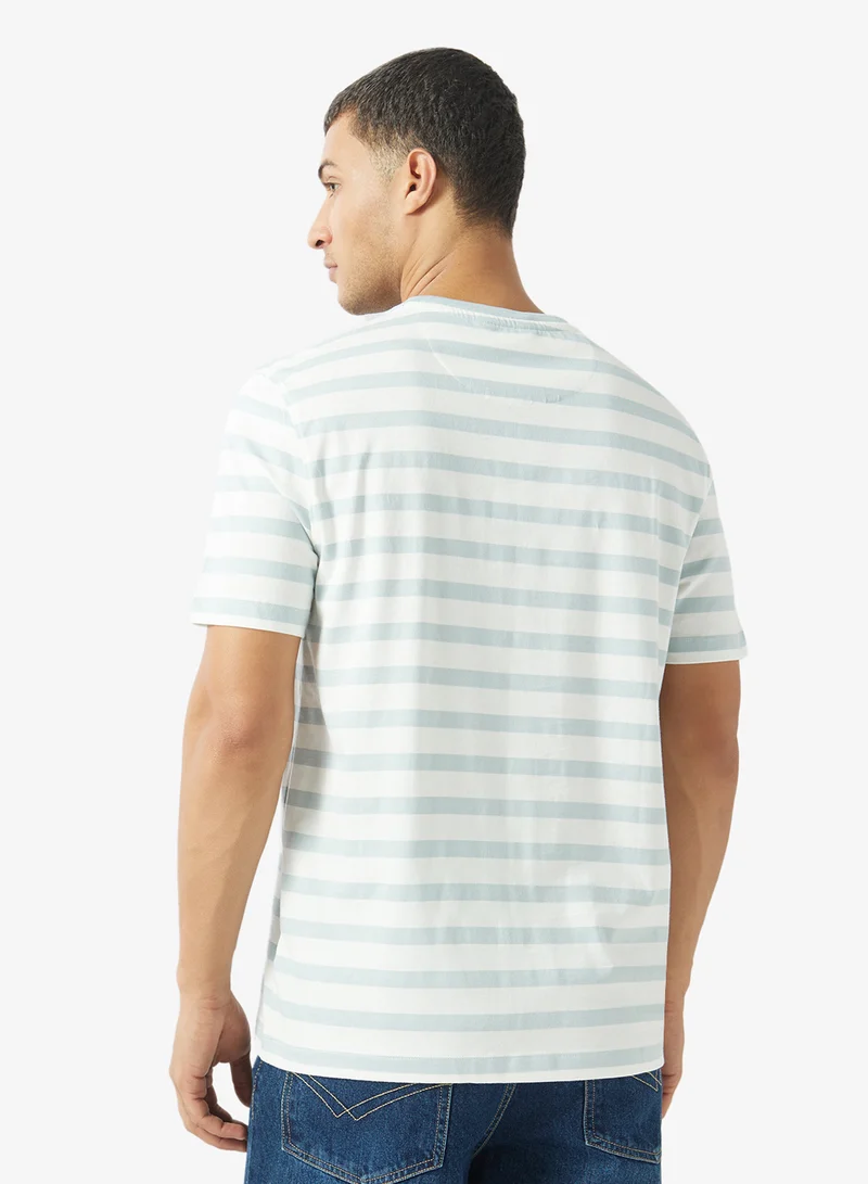 Ben Sherman Striped Crew Neck T-Shirt