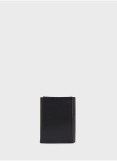 Robert Wood Safiano Texture Two Tone Tri-Fold Wallet  - Image 1