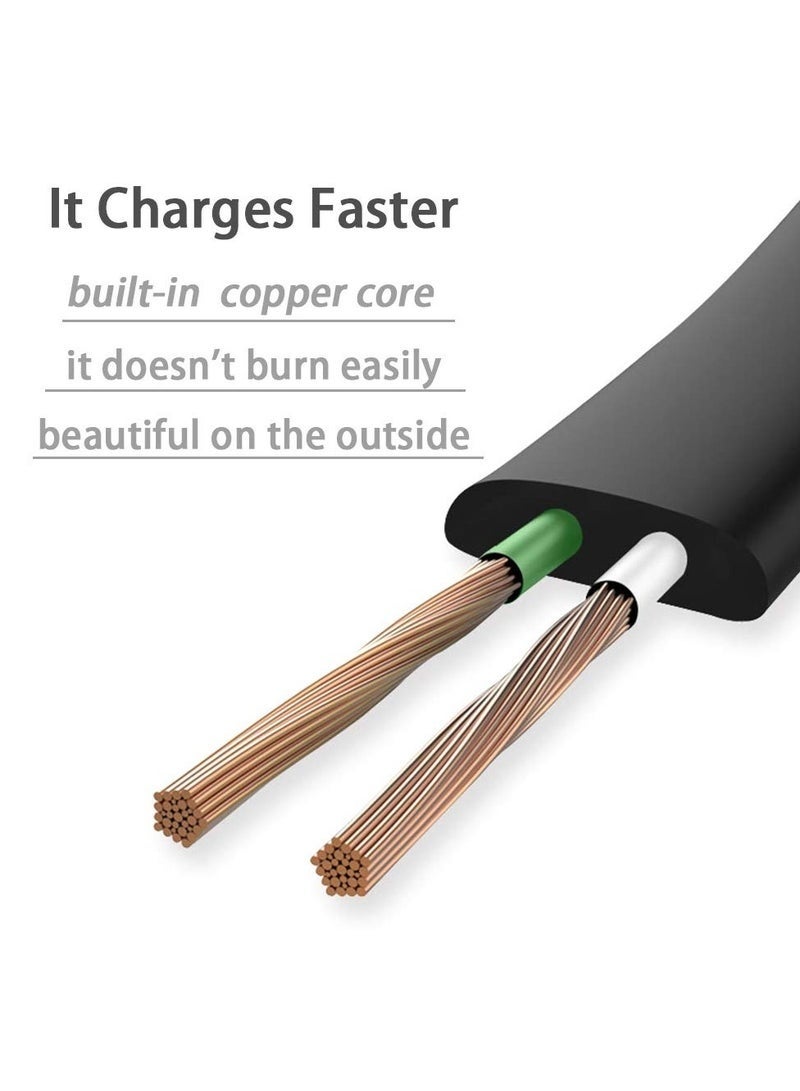 HL-Tech USB Cable Compatible with Xiaomi Mi Band 5/6/7,Smartwatch Replacement USB Charger Adapter Charge Cord Charging Dock for Mi Band 5/6/7-1M - Image 4