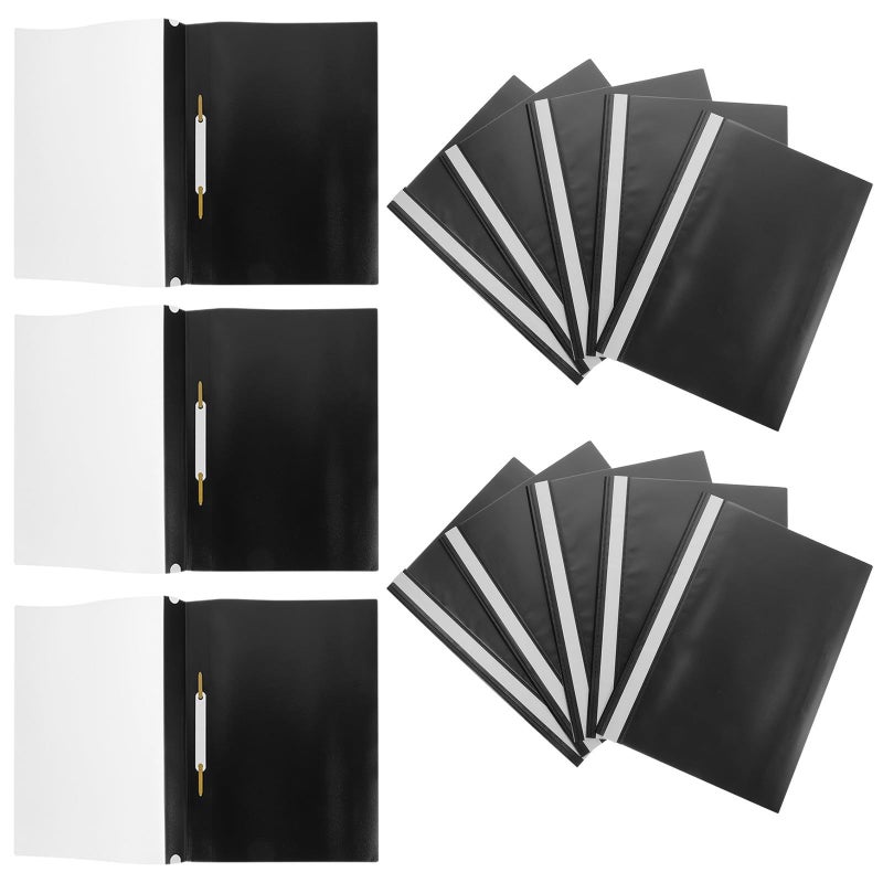 15 Pcs Black A4 Music Score Binder File Folder Organizer Document Holder for Office School - Image 2