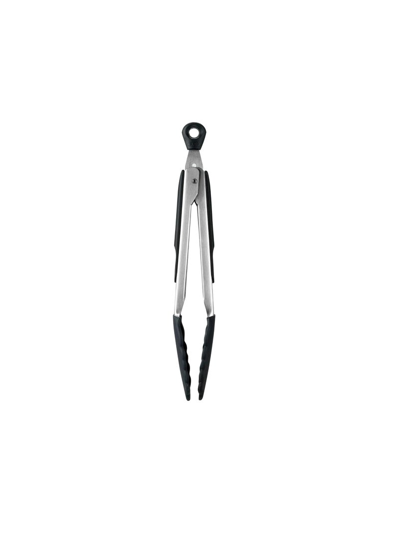 OXO Good Grips 9 Inch Tongs With Silicone Heads Black - Image 1