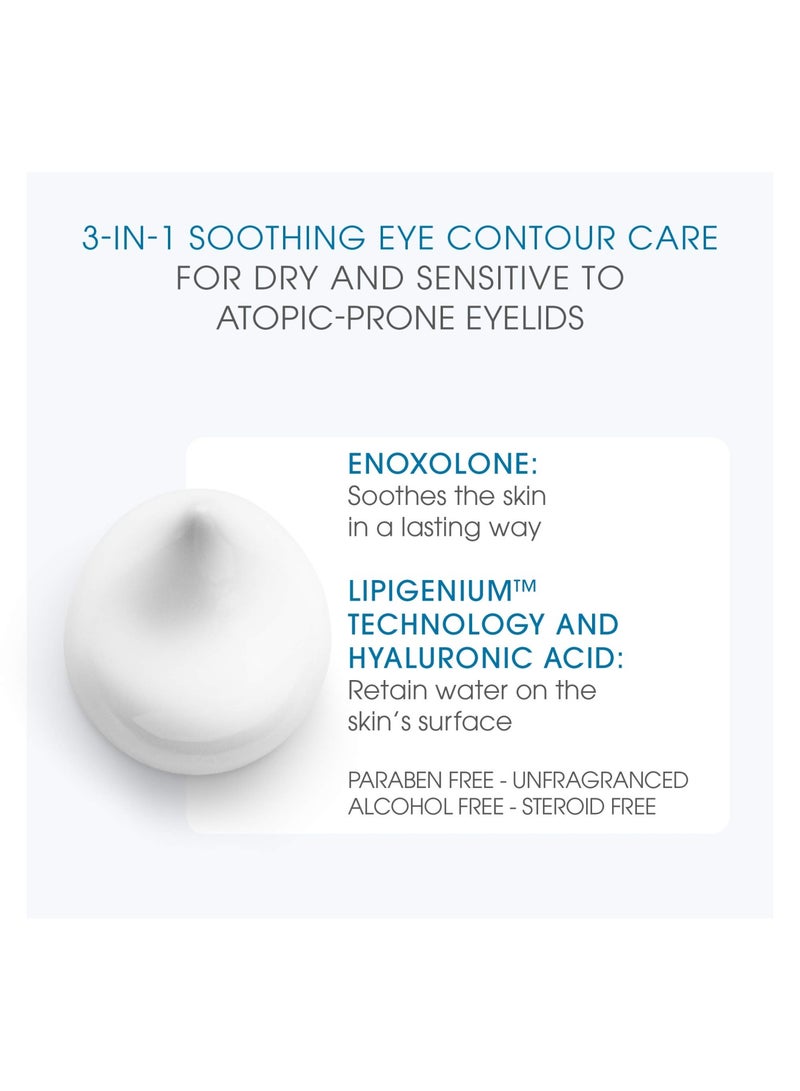 Bioderma Atoderm Intensive Eye 3In1 Makeup Removal Cream For Dry Sensitive To Atopic Irritated Eyelids 100ml - Image 3