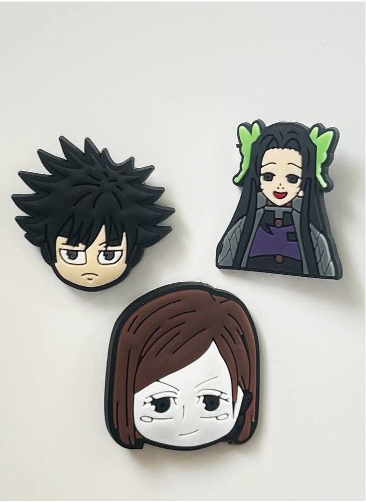 Khaisha - 3 Pieces Cartoons Design Brooch - Image 1