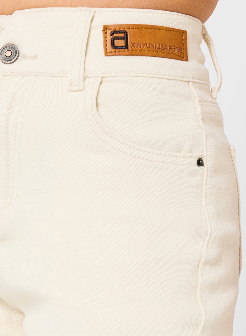 Ginger Denim Bermuda Shorts  - Image 4