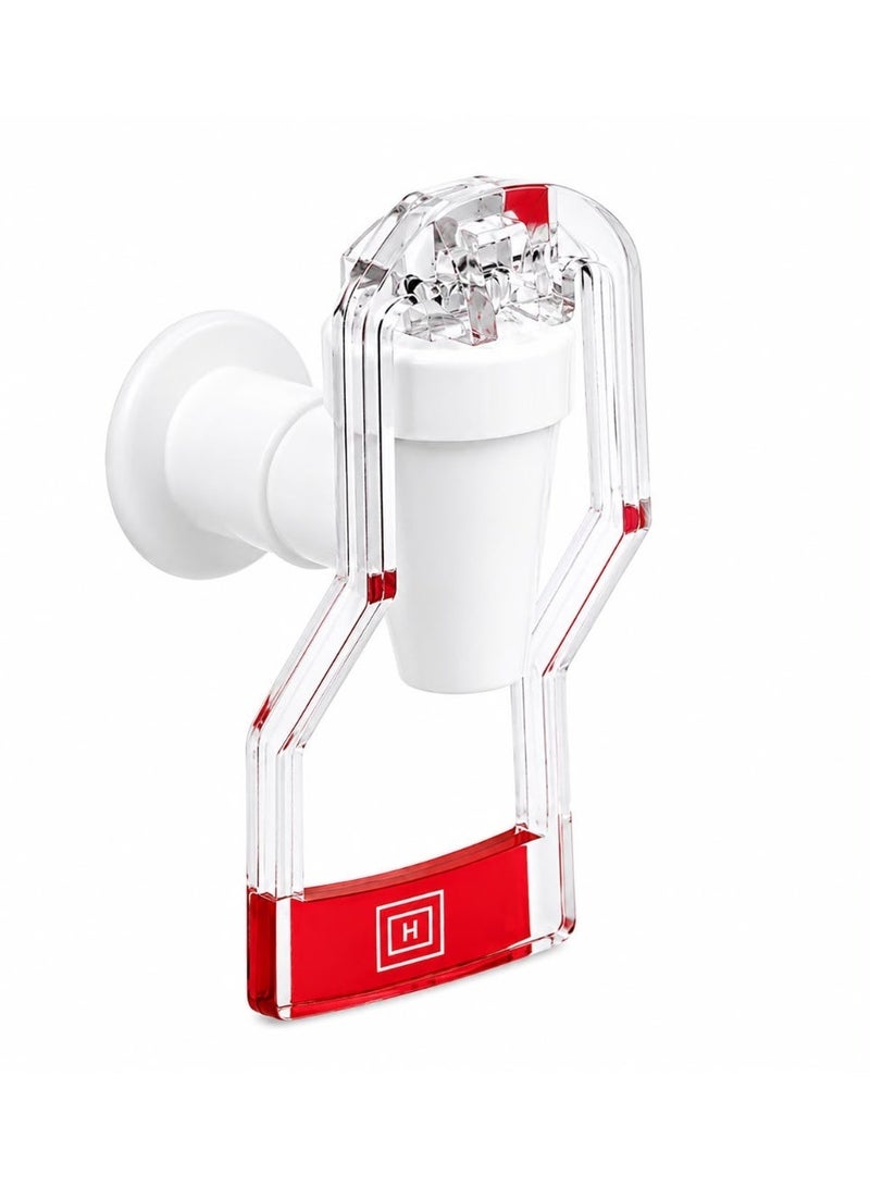 Water Dispenser Replacement Faucet Tap Set Female Thread Water Cooler Spout Hot and Cold Lever Durable Plastic Screw On Pipe Fitting Parts Home Office - Image 2