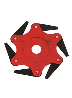 NIBEMINENT 180-Degrees Rotatable Lawn Mower Blade Red/Black 