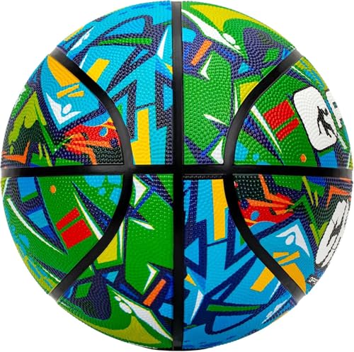 AND1 Chaos Rubber Basketball Official Regulation Size 7 295 inches Rubber Basketball Deep Channel Construction Streetball Made for Indoor Outdoor - Image 3