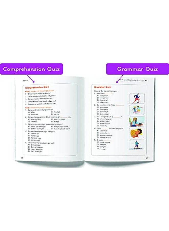 Turkish Short Stories for Beginners - Based on a comprehensive grammar and vocabulary framework (CEFR A1) - with quizzes , full answer key and online audio - Image 5