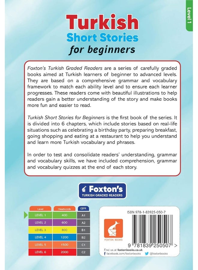 Turkish Short Stories for Beginners - Based on a comprehensive grammar and vocabulary framework (CEFR A1) - with quizzes , full answer key and online audio - Image 4