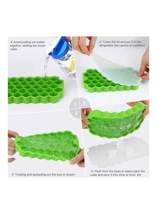Flexible Silicone Ice Cube With Removable Lid Multicolour - Image 5